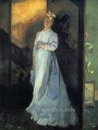 「別れのノート」の女性ベルギー人画家アルフレッド・スティーブンス